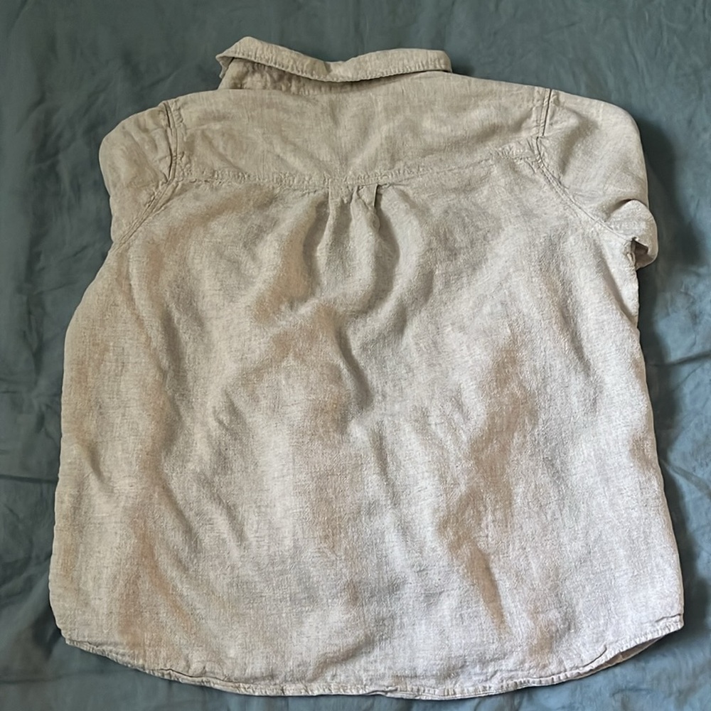 Linen button down - Picture 2 of 4